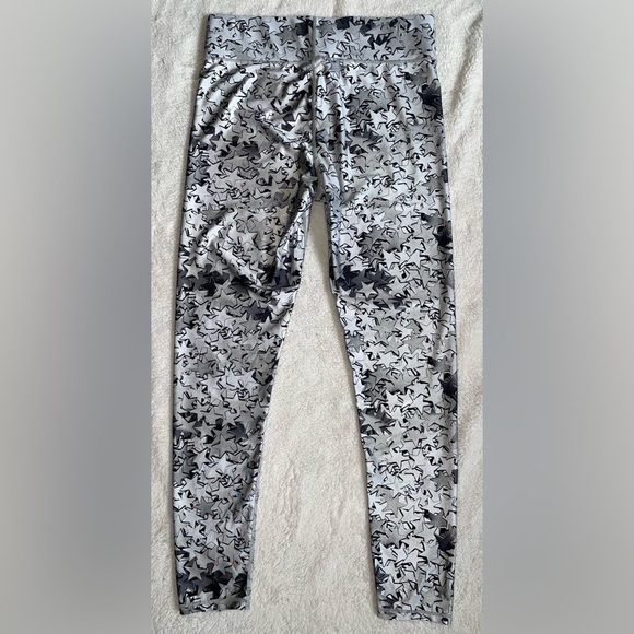 Terez Confetti Star Print Leggings silver size L - Picture 3 of 7